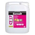 Грунтовка бесцветная Ceresit CT17 5 л. (концентрат)