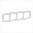 Рамка 4-я Legrand Valena Allure 754304 белая, шт