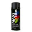 Краска аэрозольная Maxi Color черная матовая, 400 мл