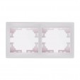 Рамка 2 поста горизонтальная Lezard Mira 701-0202(0303)-147