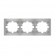 Рамка 3 поста горизонтальная Lezard Mira 701-1010(3030)-148