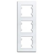Рамка 3-я вертикальная Makel Karea 56001708 белая