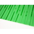 Профилированный поликарбонат 0,8мм волна 70/14  зелёный