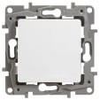 Выключатель одноклавишный Legrand Etika 672201(301)