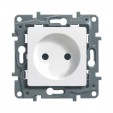 Розетка без заземления Legrand Etika 672220(320)