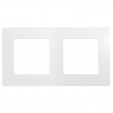 Рамка 2 поста горизонтальная Legrand Etika 672502(512)