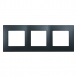 Рамка 3 поста Legrand Etika 672583 антрацит