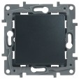 Выключатель одноклавишный Legrand Etika 672611 антрацит