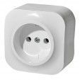 Розетка без заземления без шторок Legrand Quteo 782210(240)