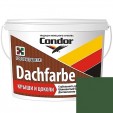 Краска для крыш и цоколей Condor Dachfarbe зеленая, 5 л