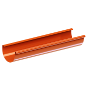 Желоб водостока KROP 130/90 ПВХ, 3 м 