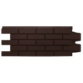 Панель фасадная полипропиленовая Клинкерный кирпич коричневый, шт