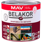 Грунтовка по металлу Belakor 01 быстросохнущая, 2,4л (2,3 кг)