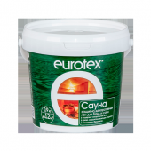Лак EUROTEX-САУНА  для бань и саун 0.9 кг