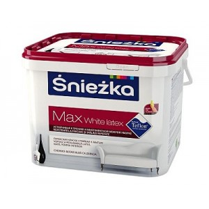 Краска латексная Sniezka Max White Latex 5 л