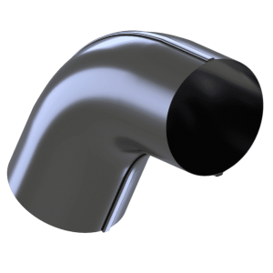 Колено трубы 60 гр. KROP сталь,шт.