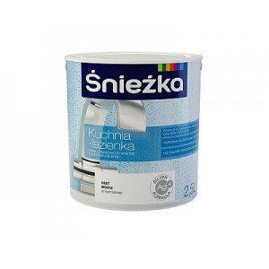 Краска латексная матовая Sniezka Kuchnia-Lazienka 2.5 л