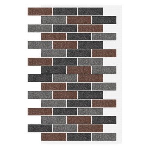 Панель гибкая фасадная АМК кирпич микс 322, 0,9 м2, шт. Панель гибкая фасадная АМК кирпич микс 322, 0,9 м2, шт.