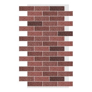 Панель гибкая фасадная АМК кирпич микс 410, 0,9 м2, шт.