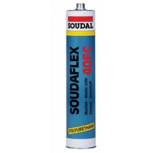 Клей-герметик полиуретановый Soudal 40FC,серый, 300 мл