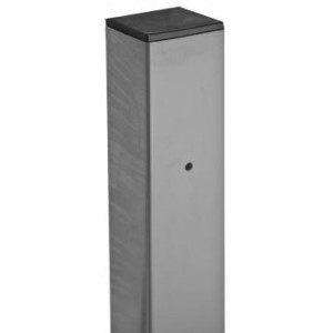 Столб оцинкованный с отверстиями и заглушкой Zn 62х55х1,4х3000 мм, шт Столб оцинкованный с отверстиями и заглушкой Zn 62х55х1,4х3000 мм, шт