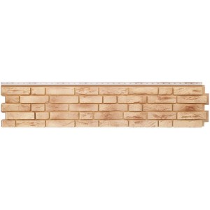 Панель фасадная Демидовский кирпич, цвет песок, шт