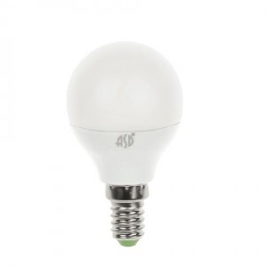 Лампа светодиодная ASD шар-standart 3W 220V Е14 4000K 400 lm