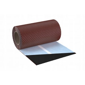 Лента примыкания 3D 300мм.*5м,RAL 8019, шт.