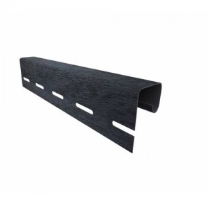 J-планка Ю-Пласт кирпич графитовый, шт