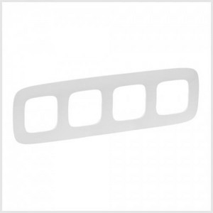 Рамка 4-я Legrand Valena Allure 754304 белая, шт
