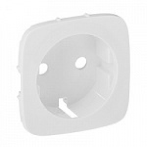 Панель лицевая розетки 2К+З Legrand Valena Allure 755205 белая, шт