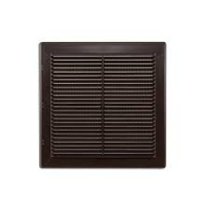 Решетка вентиляционная 15*15 см STORM коричневая