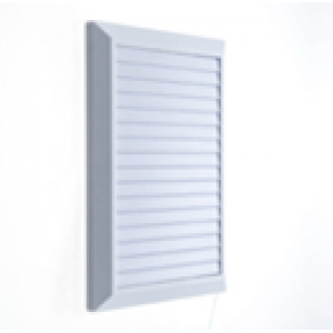 Решетка вентиляционная 20*28 см с сеткой и жалюзи Hardi 03100 белая Решетка вентиляционная 20*28 см с сеткой и жалюзи Hardi 03100 белая