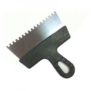 Шпатель зубчатый нержавеющий зуб 8х8 мм 250 мм, шт. Шпатель зубчатый нержавеющий зуб 8х8 мм 250 мм, шт.