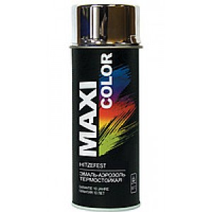 Краска аэрозольная Maxi Color хром, 400 мл