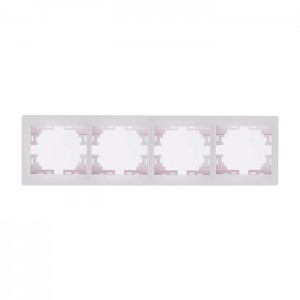 Рамка 4 поста горизонтальная Lezard Mira 701-0202(0303)-149