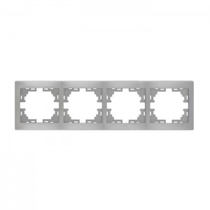 Рамка 4 поста горизонтальная Lezard Mira 701-1010(3030)-149