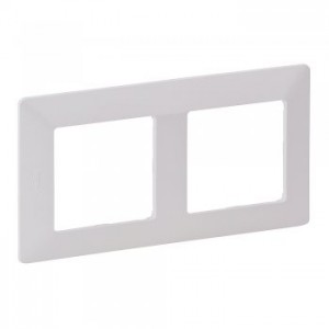Рамка 2-я Legrand Valena Life 754002 белая, шт