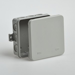 Коробка распаячная для открытой проводки 100х100х35мм 67095 Рувинил