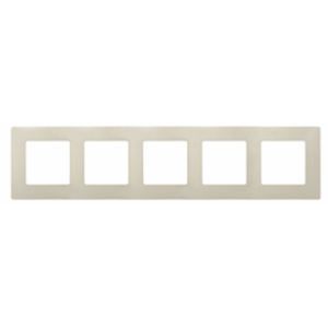 Рамка 5 постов горизонтальная Legrand Etika 672515