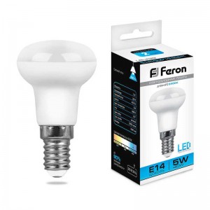 Лампа светодиодная Feron LB-439 10LED(5W) 230V E14 6400K Лампа светодиодная Feron LB-439 10LED(5W) 230V E14 6400K