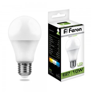Лампа светодиодная Feron LB-92 10W LED E27 4000K