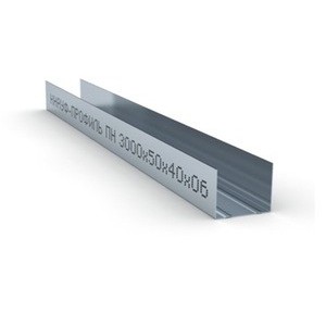 Профиль направляющий Knauf UW 75х40 мм ,толщина 0,6 мм