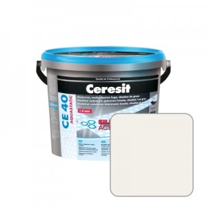 Затирка для швов Ceresit CE40 №01 белая, 2 кг