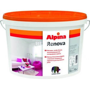Краска акриловая Alpina Renova, 2.5 л